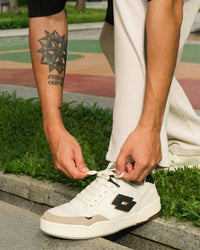 Men Lotto Hoop Star OG - Star White-Black Beauty-Fossil Sneakers