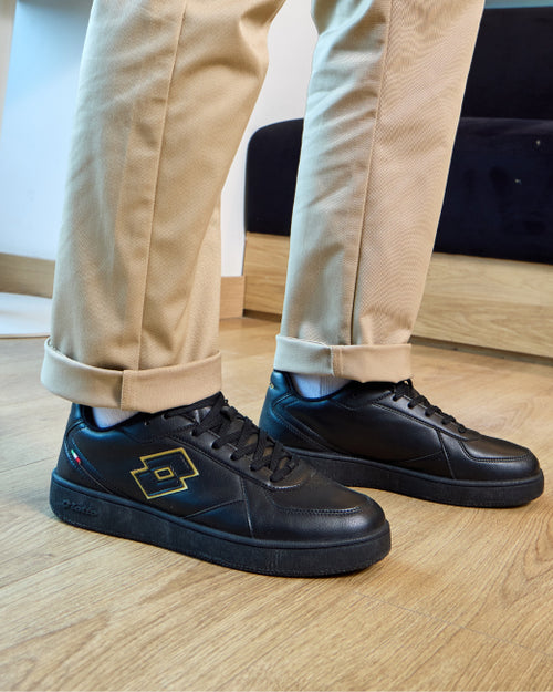 Black sneakers for men