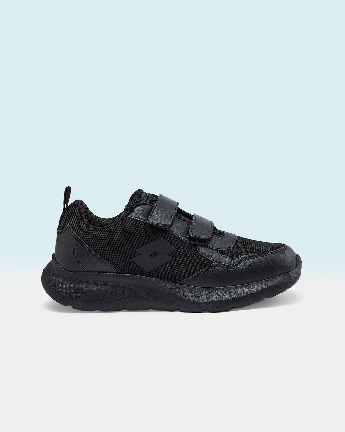 Unisex Lotto Ace Kids - Black School Shoes1