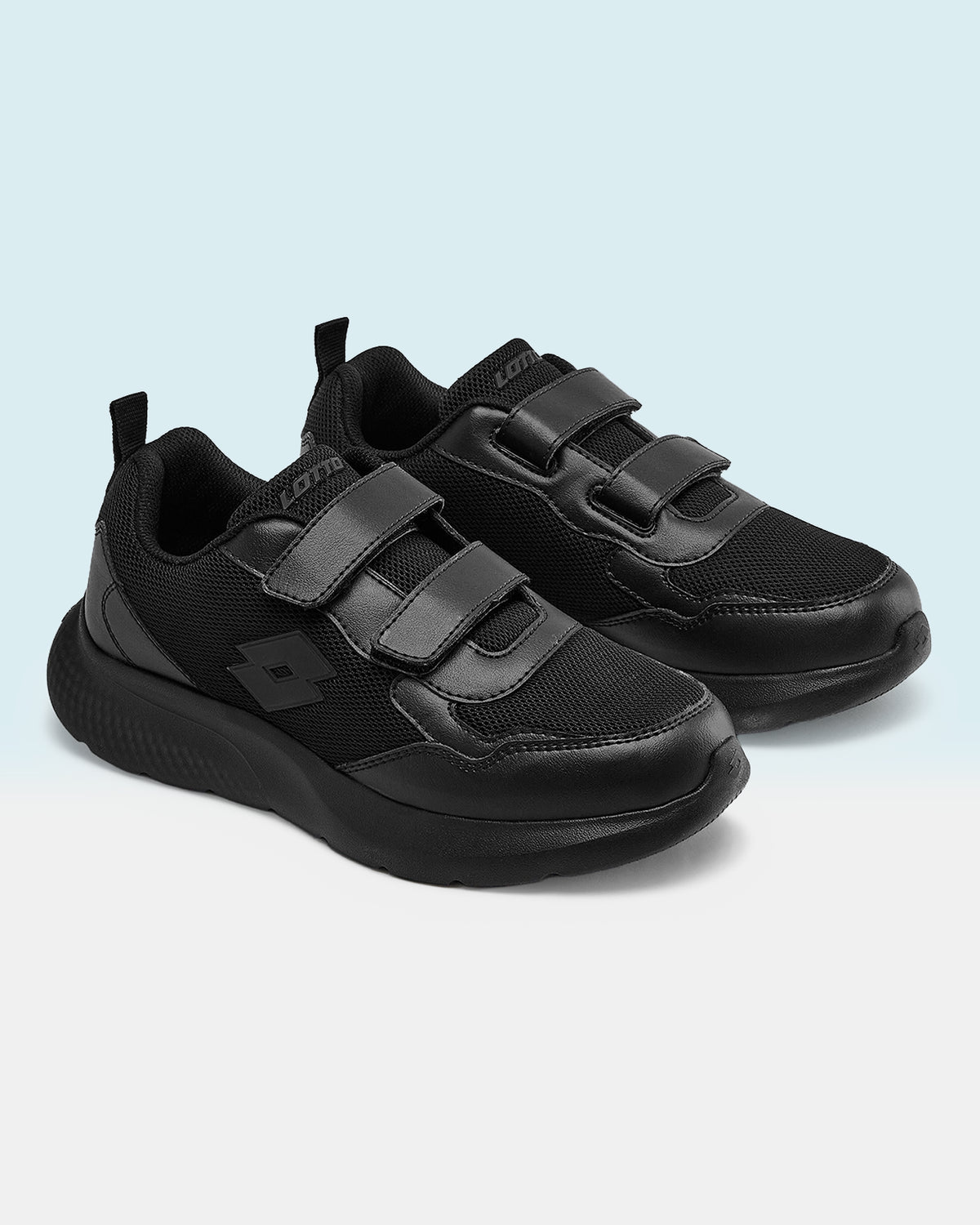 Unisex Lotto Ace Kids - Black School Shoes2