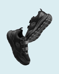 Unisex Lotto Ace Kids - Black School Shoes 1