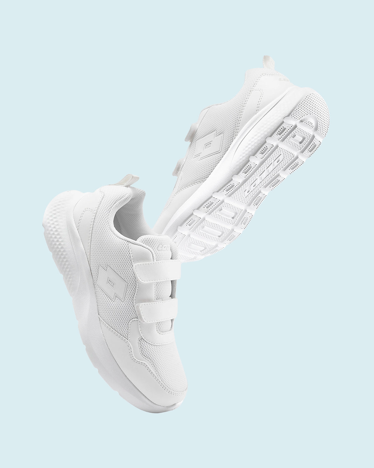 Unisex Lotto Ace Kids - White School Shoes6