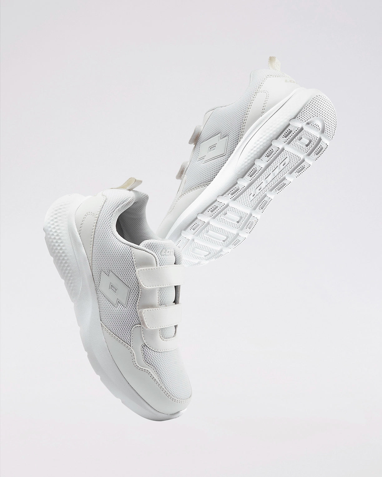 Unisex Lotto Ace Kids - White School Shoes6