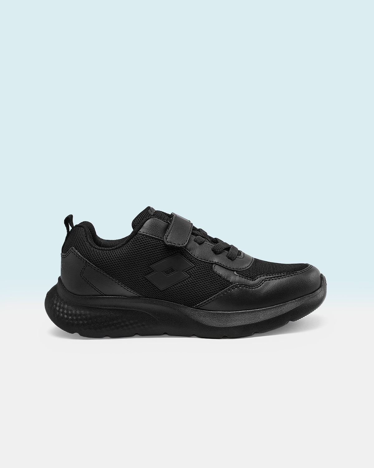 Unisex Lotto Ace Jr - Black School Shoes1
