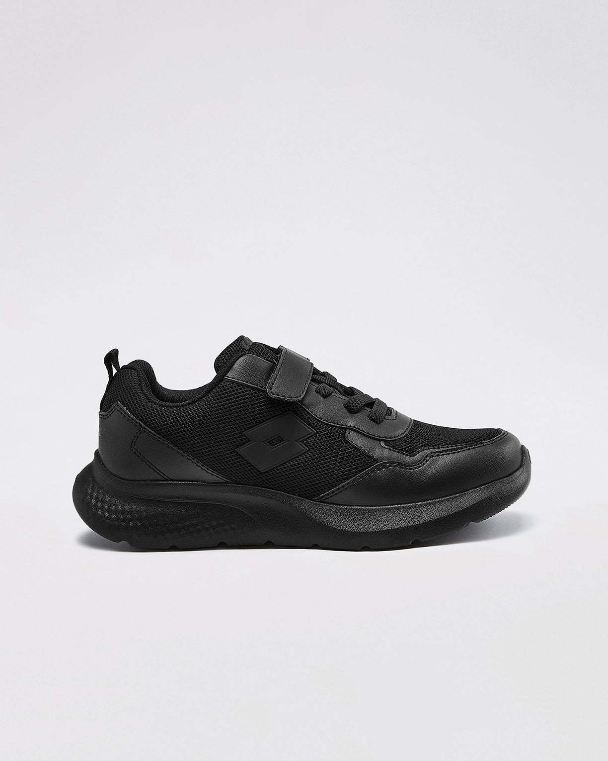 Unisex Lotto Ace Jr - Black School Shoes1