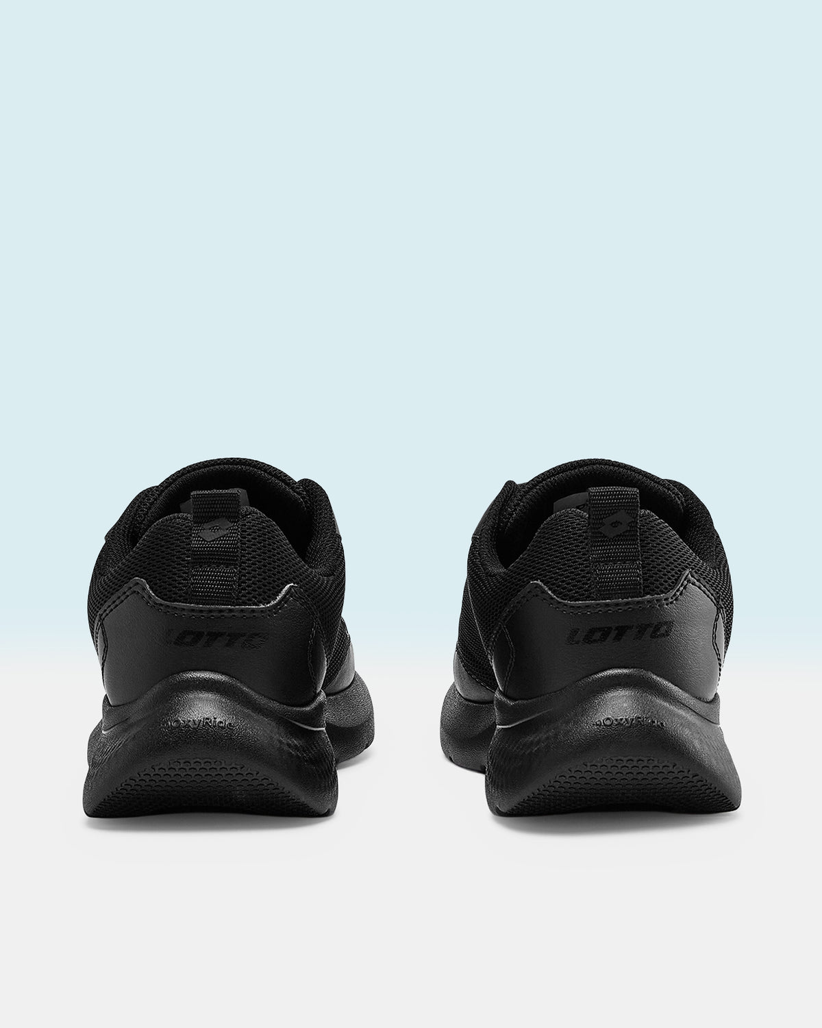 Unisex Lotto Ace Jr - Black School Shoes3