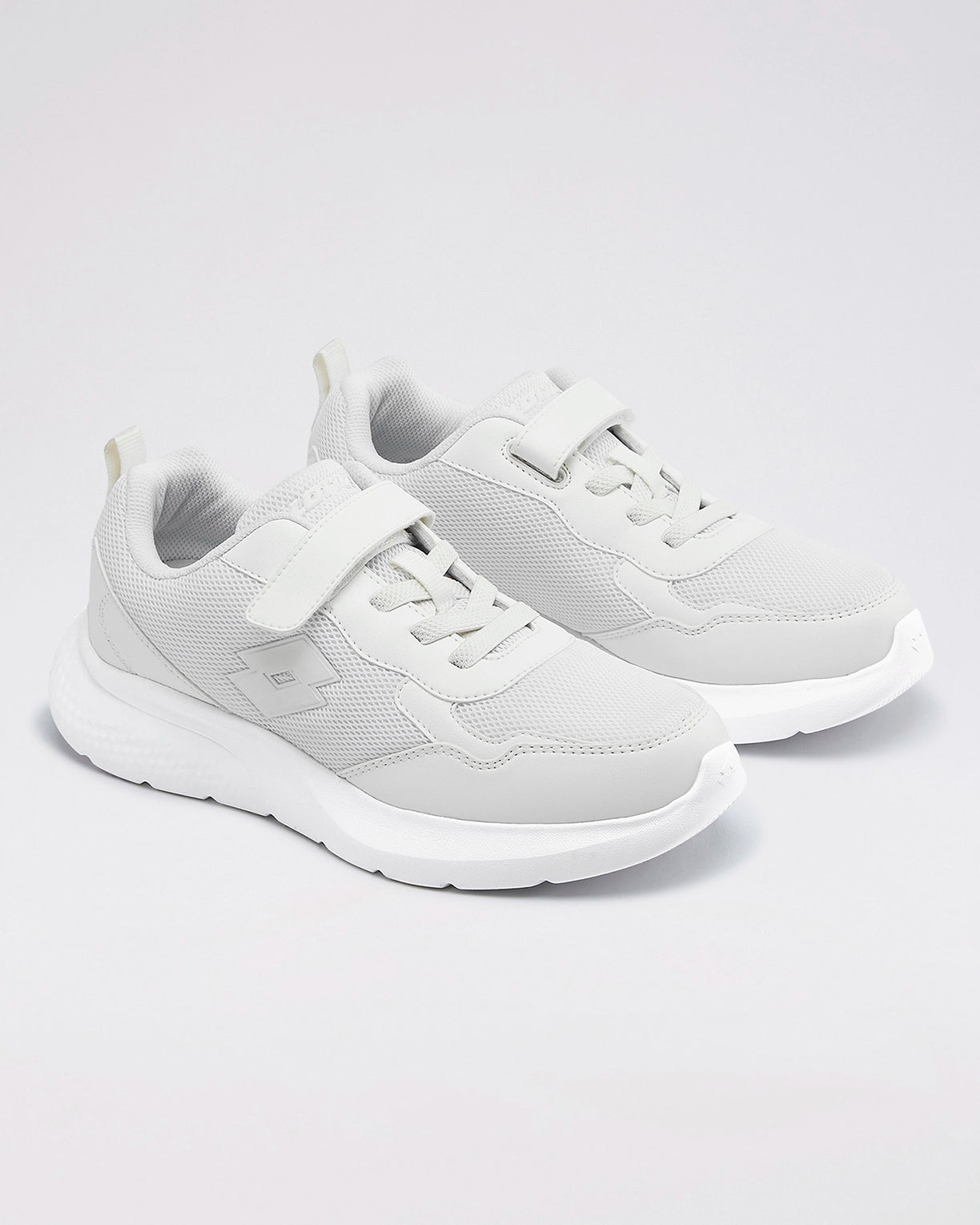 Unisex Lotto Ace Jr - White School Shoes2