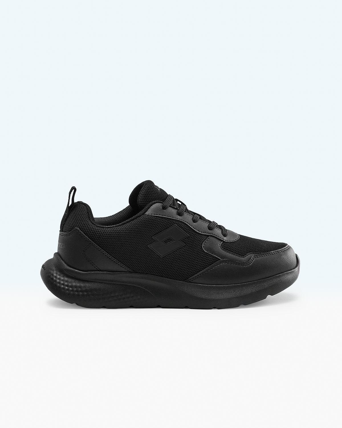 Unisex Lotto Ace - Black School Shoes1
