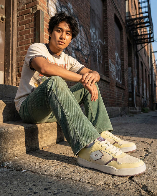 Men's Lotto Hoop Star OG - Butter yellow