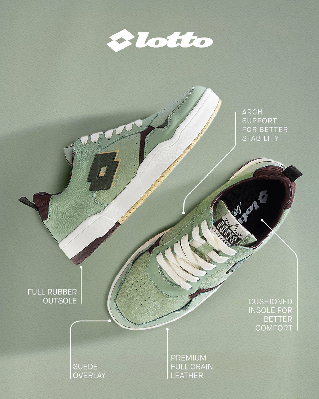 Hoop Star OG - Matcha Green