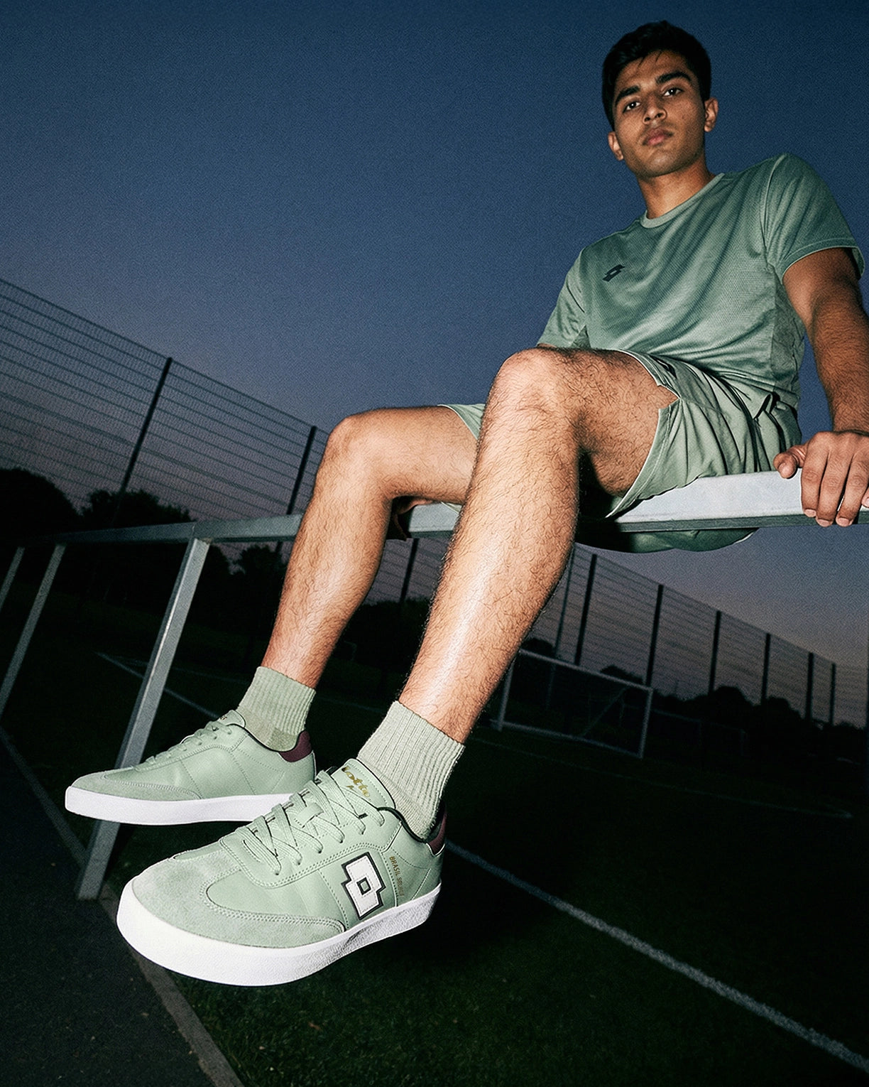 Men Lotto Brasil Select OG - Matcha Green Sneakers3