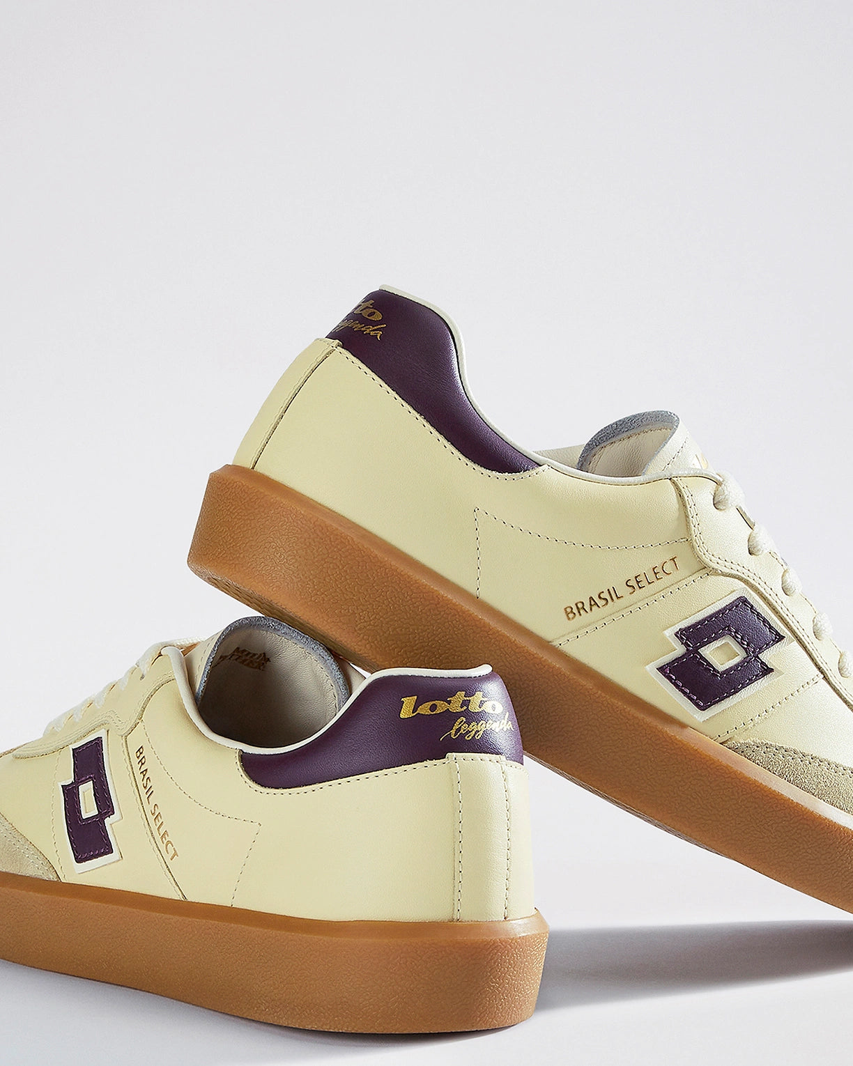 Men Lotto Brasil Select OG - Butter Yellow Sneakers2