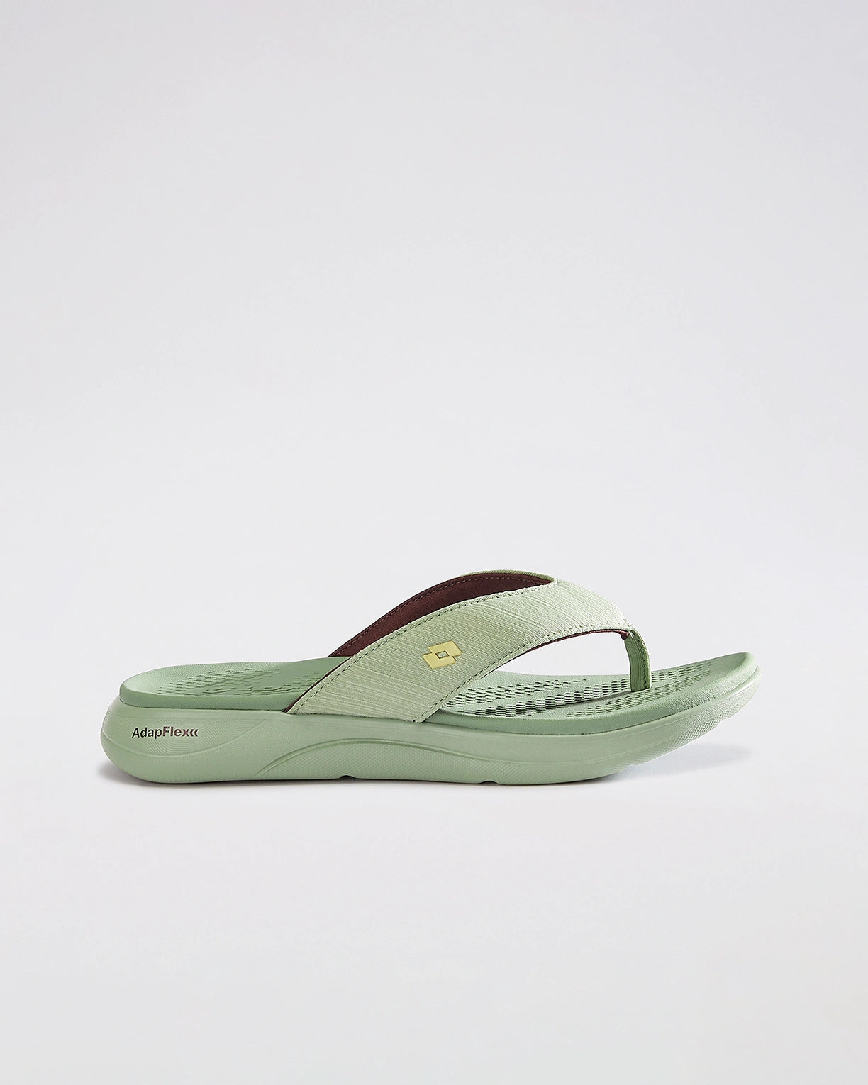 Women Lotto Evernote Strip - Matcha Green Slippers1