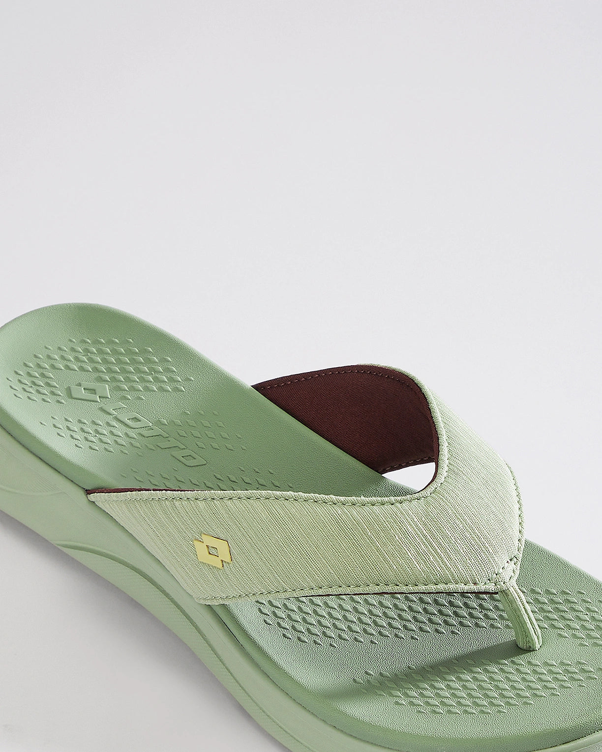 Women Lotto Evernote Strip - Matcha Green Slippers4