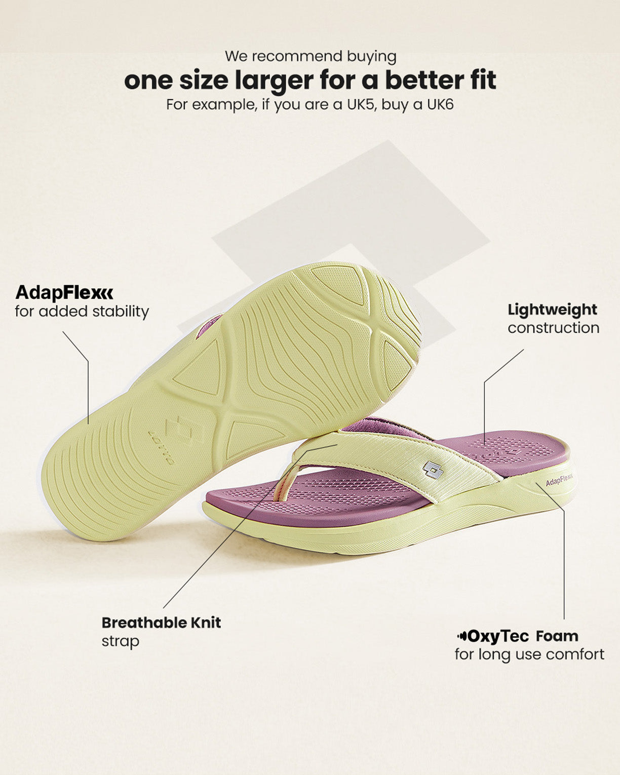 Women Lotto Evernote Strip - Butter Yellow Slippers6