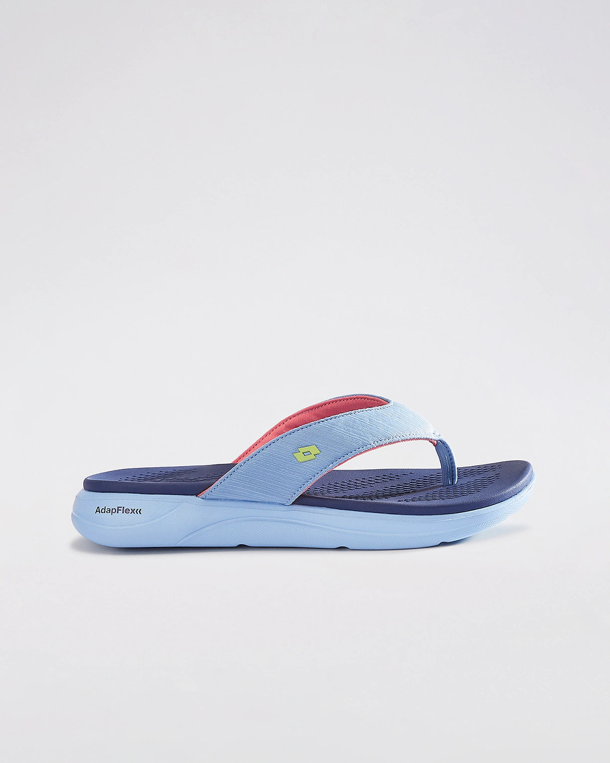 Women Lotto Evernote Strip - Powder Blue Slippers1