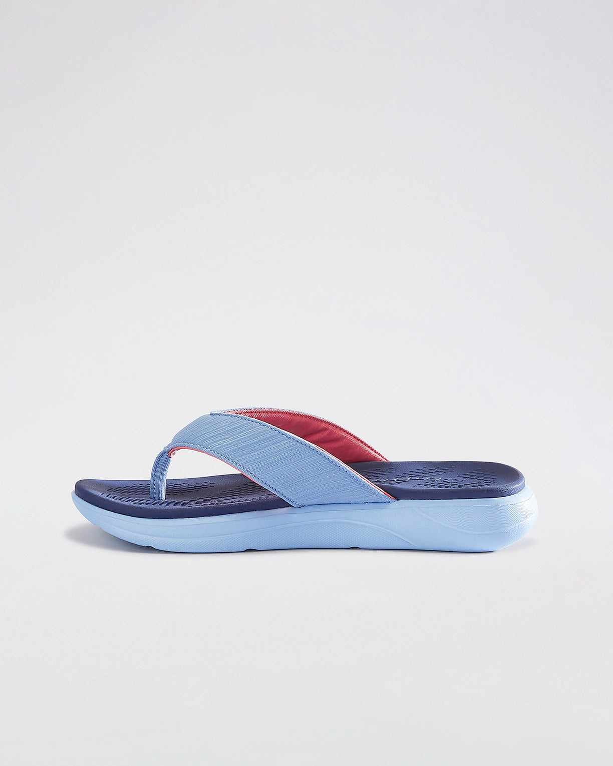 Women Lotto Evernote Strip - Powder Blue Slippers5