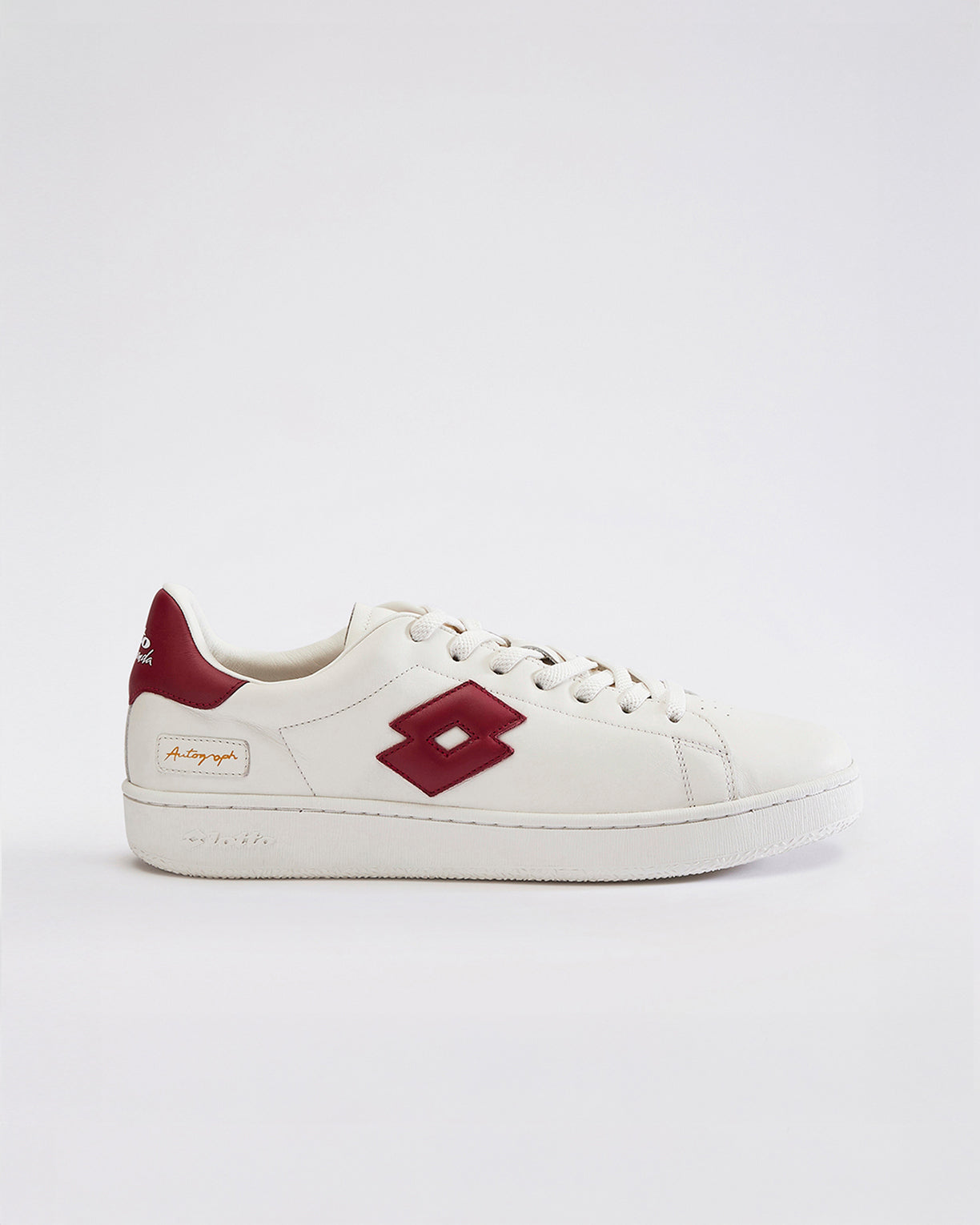 Autograph OG - Premium leather sneaker - star white rhythmic red
