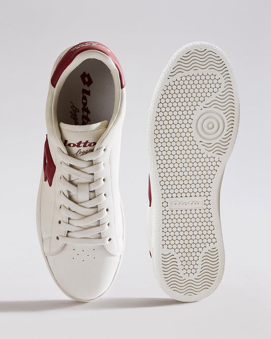 Men's Lotto Autograph OG - Star White-Rhythmic Red