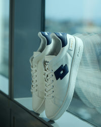 Men Lotto Autograph OG - Star White-Peacoat Sneakers