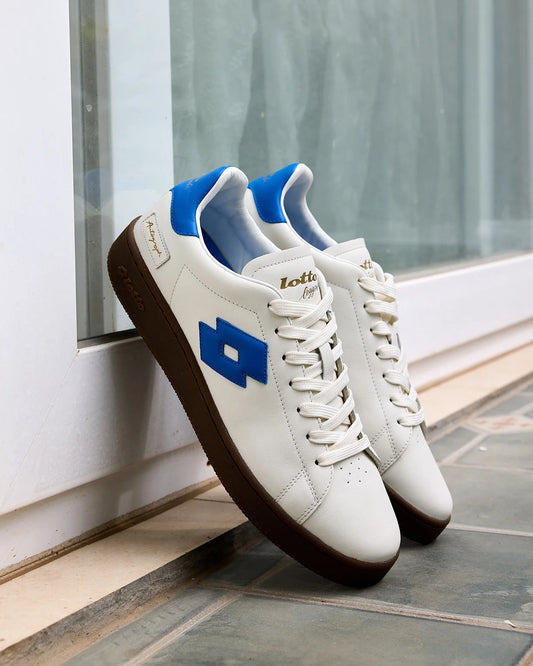 Men's Lotto Autograph OG - Pure White-Directoire Blue