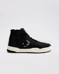 Men Lotto Hoop Star OG High - Black Beauty-Castle Rock Sneakers