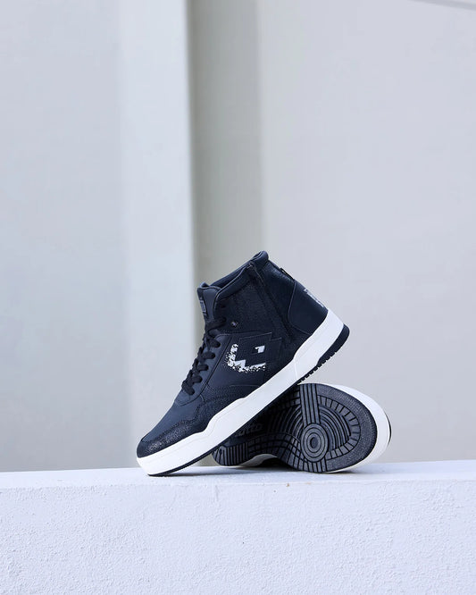 Men's Lotto Hoop Star OG High - Black Beauty-Castle Rock