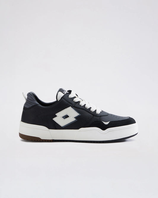Men's Lotto Hoop Star OG - Black Beauty-Star White