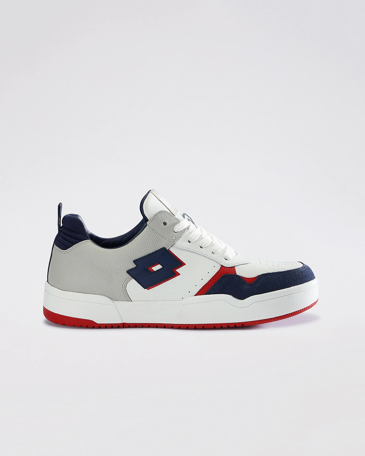 Hoop Star OG - Mood Indigo-Racing Red-Pure White