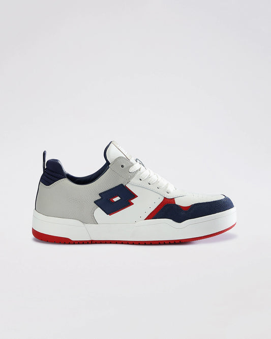 Men's Lotto Hoop Star OG - Mood Indigo-Racing Red-Pure White