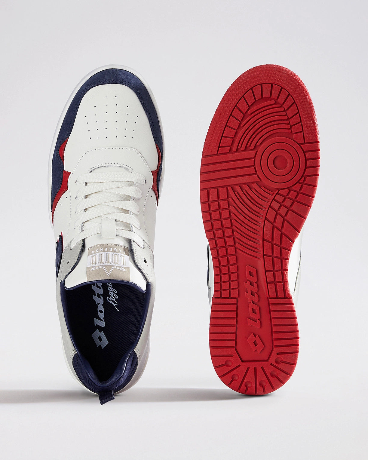 Hoop Star OG - Mood Indigo-Racing Red-Pure White