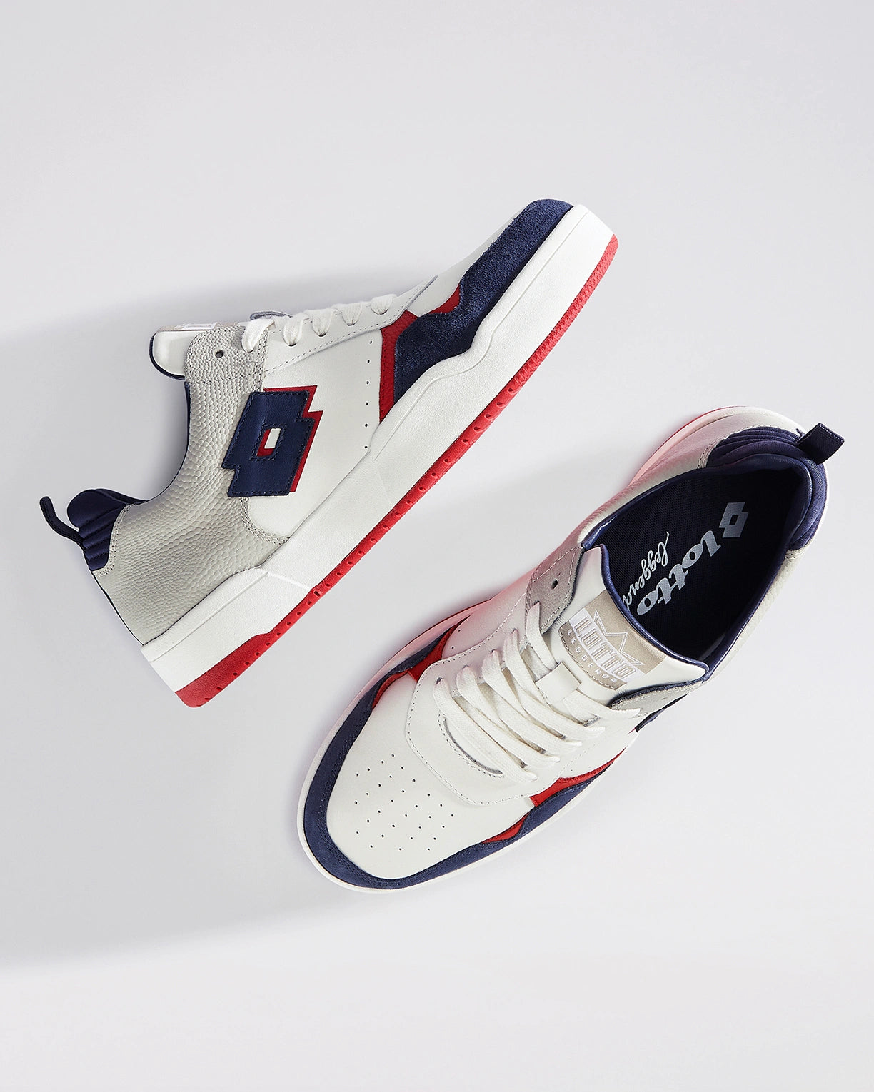 Hoop Star OG - Mood Indigo-Racing Red-Pure White