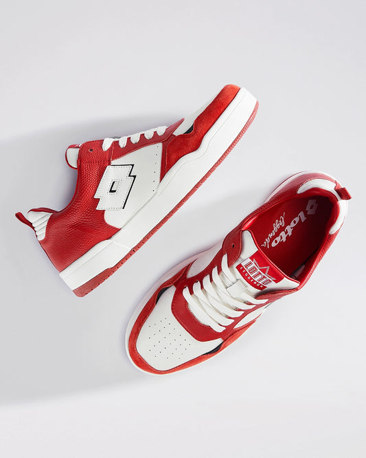 Men's Lotto Hoop Star OG - Molten Lava-Pure White-Pure Black