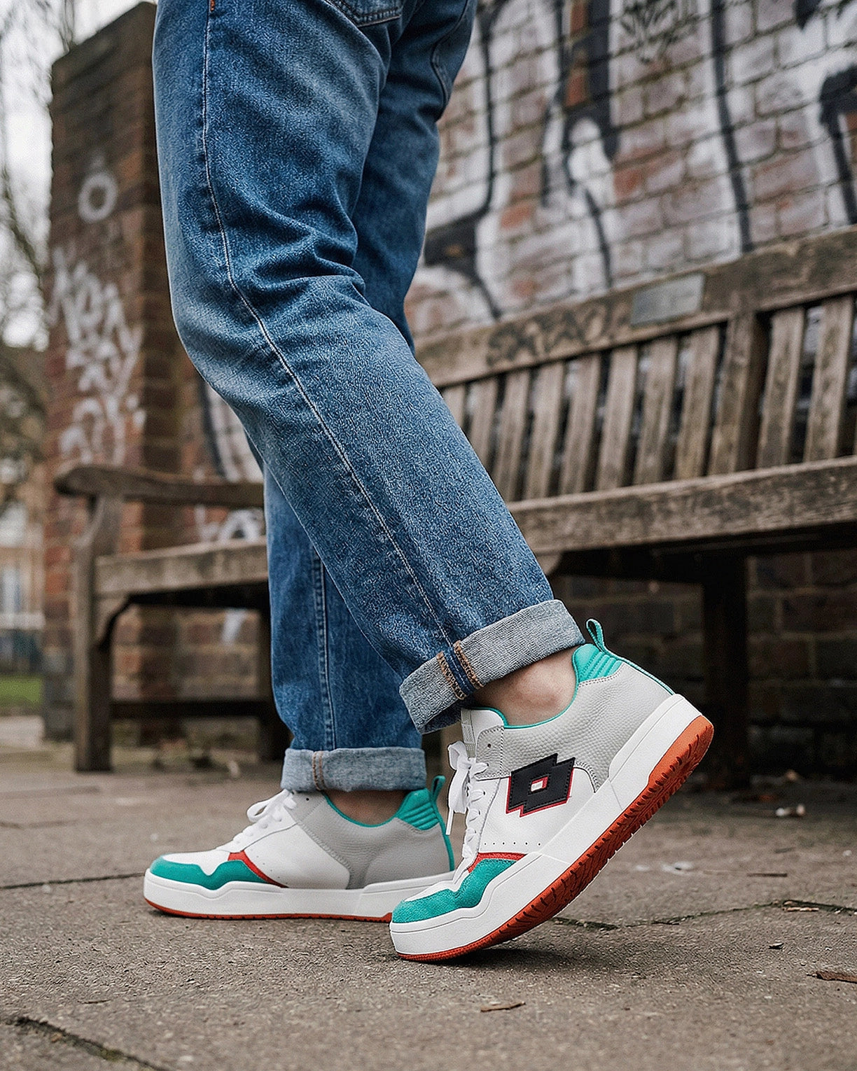 Hoop Star OG - Pelican-Arcadia-Pure White