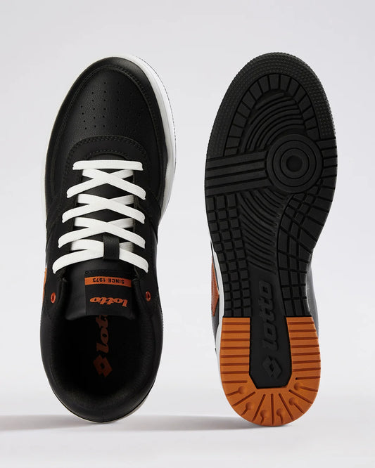 Men's Lotto Hoop Star Citta - Black-Orange