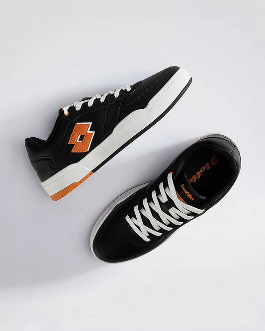 Men's Lotto Hoop Star Citta - Black-Orange