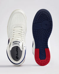 Men Lotto Hoop Star Citta High - Star White-Peacoat Sneakers 1