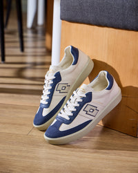 Men Lotto Brasil Select OG - Overcast-Mood Indigo Sneakers
