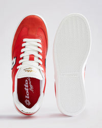 Women Lotto Brasil Select OG - Fiery Red-Pure White Sneakers 1
