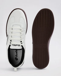 Men Lotto Brasil Select Urbano - Brilliant White-Rocky Road Sneakers 1