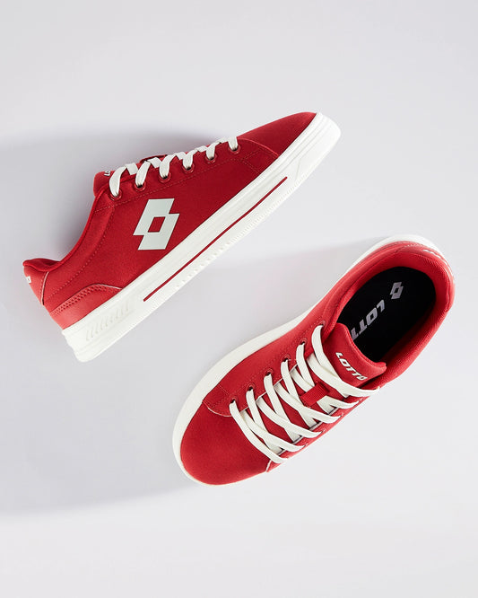 Women's Lotto Strada Blend - Rococco Red-Star White
