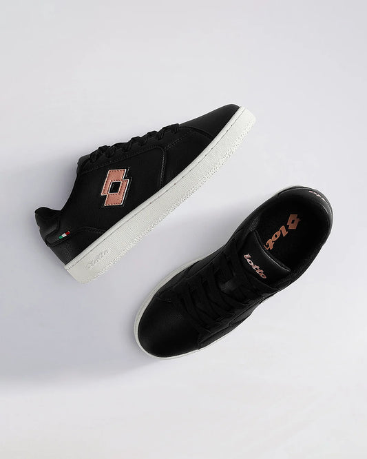 Women's Lotto Autograph Urbano - Black-Rose Gold