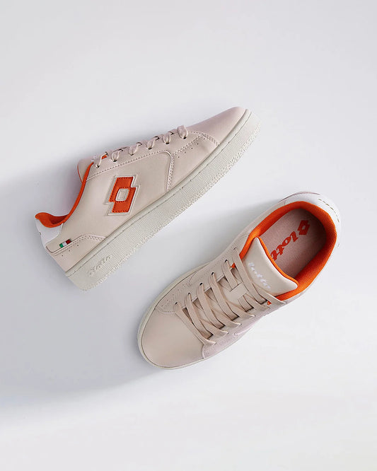 Women's Lotto Autograph Urbano - Crystal Gray-Red Orange Metallic