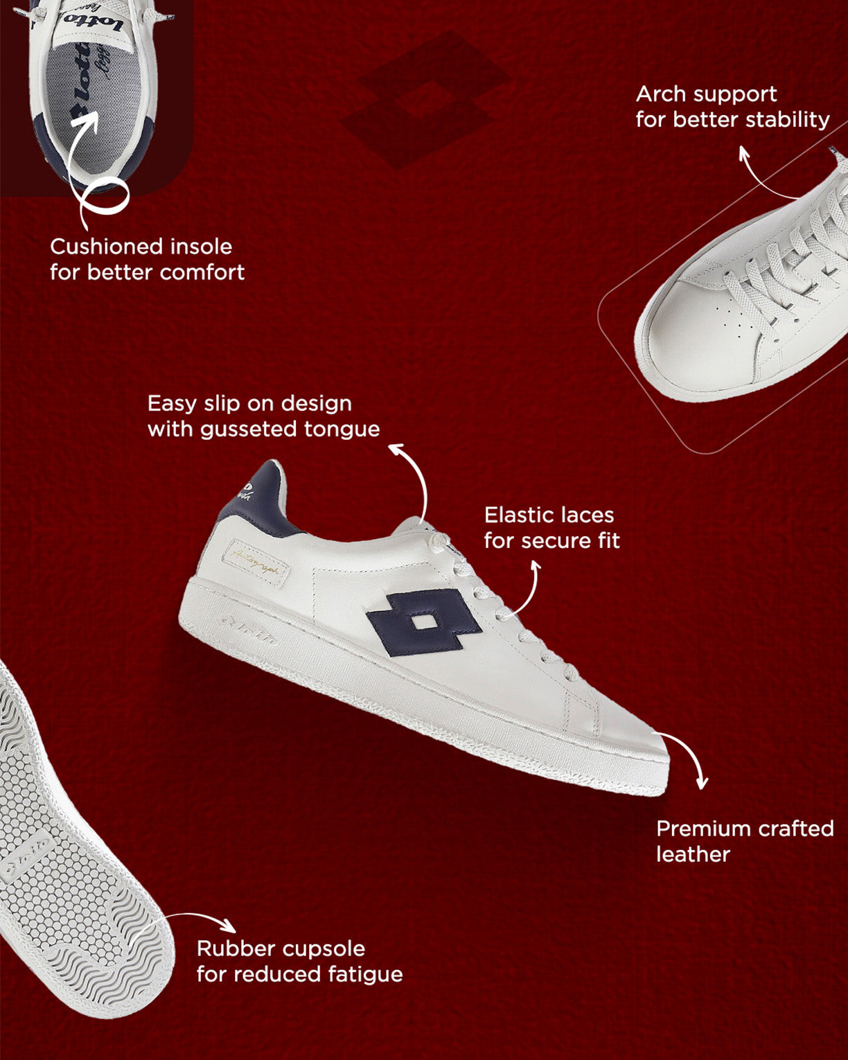 Autograph OG Slip On - Star White-Peacoat