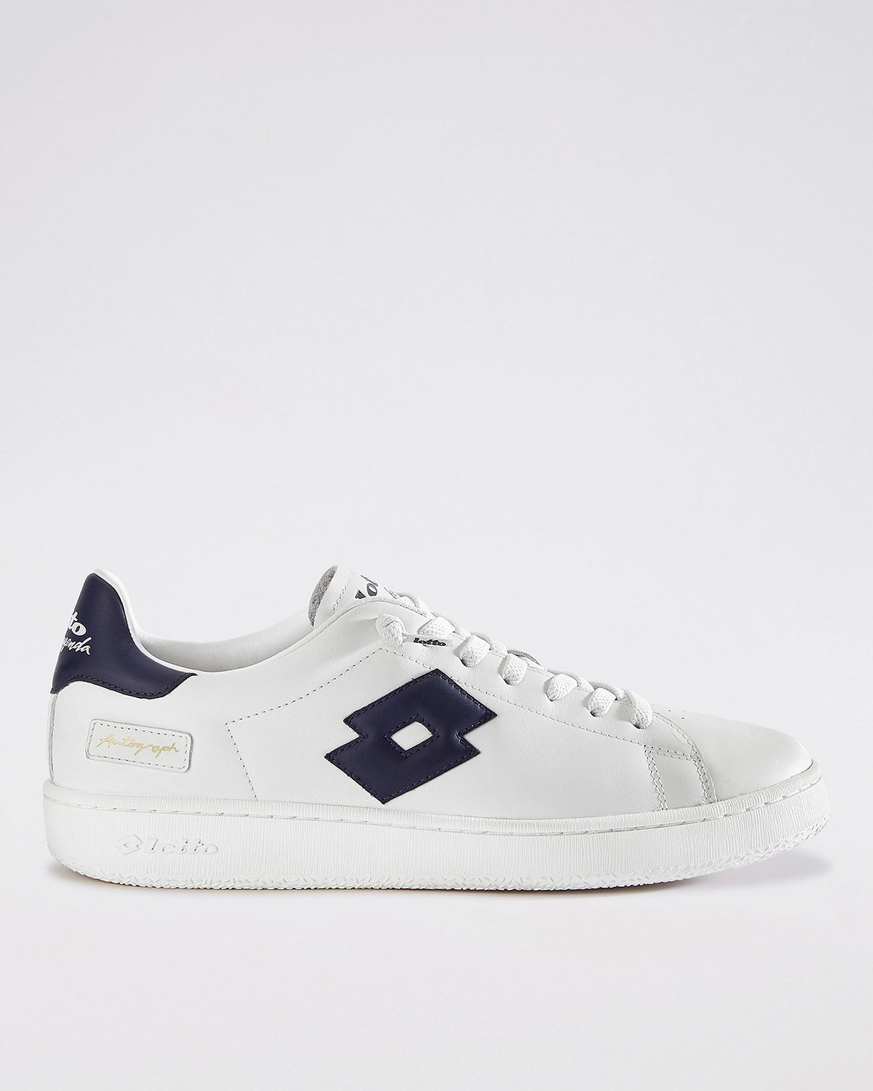 Autograph OG Slip On - Premium leather sneaker - star white peacoat