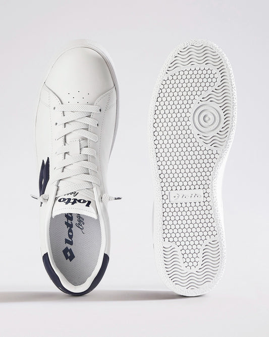 Men's Lotto Autograph OG Slip On - Star White-Peacoat