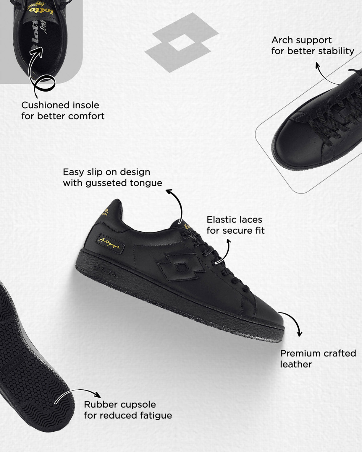 Autograph OG Slip On - Black Beauty