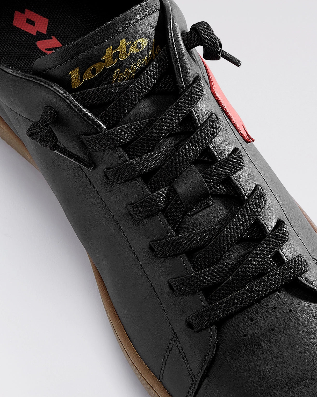 Autograph OG Slip-On - Pure Black-Fiery Red