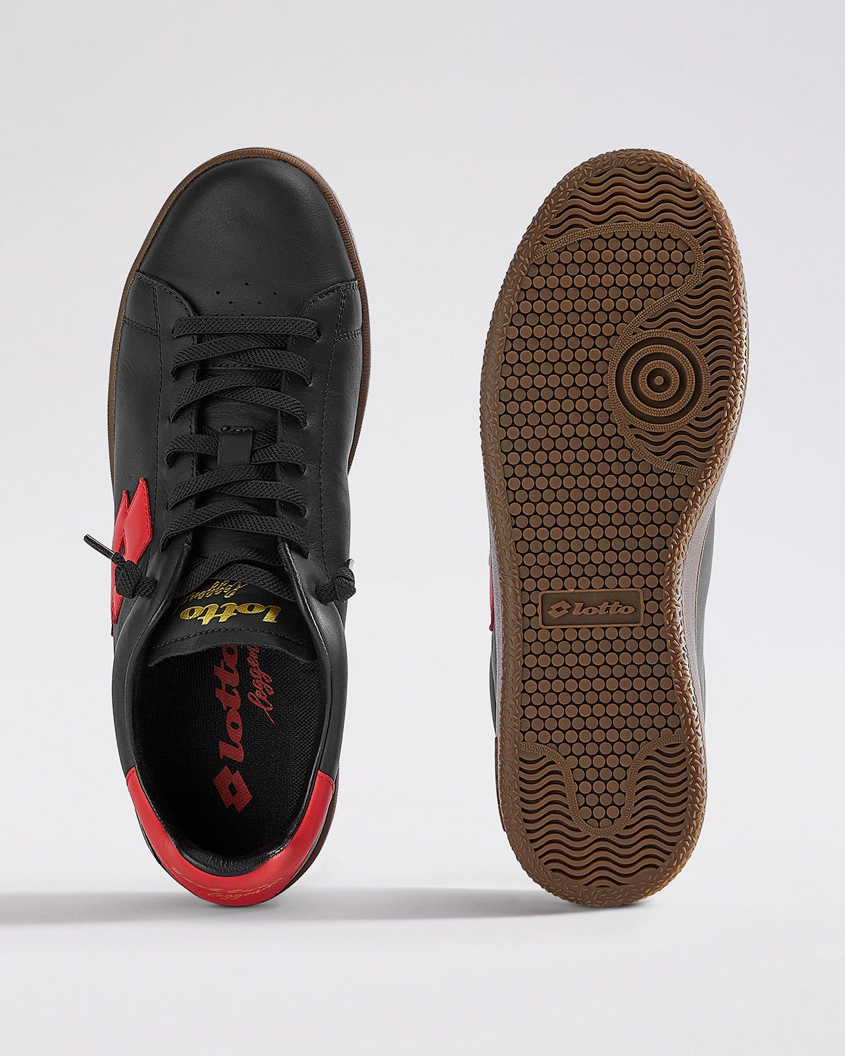 Autograph OG Slip-On - Pure Black-Fiery Red