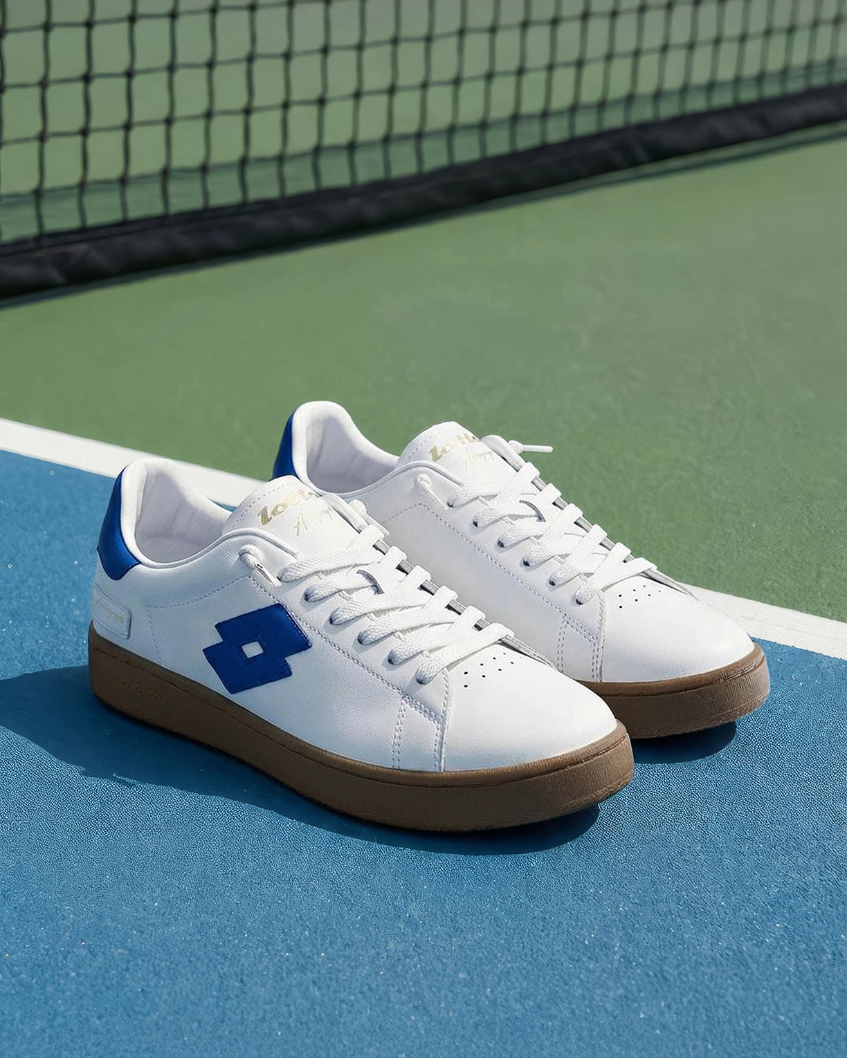 Autograph OG Slip-On - Pure White-Directoire Blue